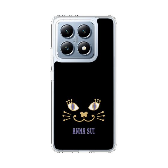 スリムプロテクションケース［ ANNA SUI - フェイス - ブラック ］