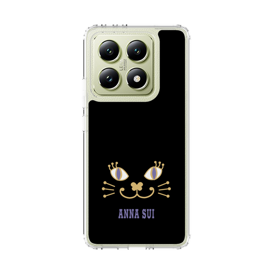 スリムプロテクションケース［ ANNA SUI - フェイス - ブラック ］