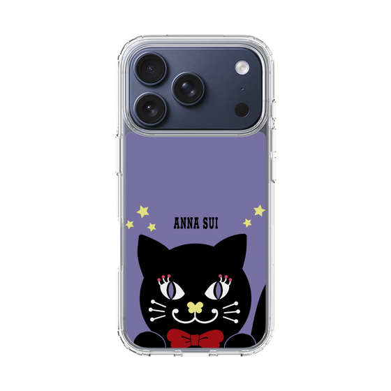 スリムプロテクションケース［ ANNA SUI - TITIとスター - パープル ］