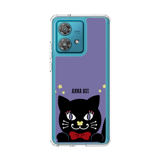 スリムプロテクションケース［ ANNA SUI - TITIとスター - パープル ］