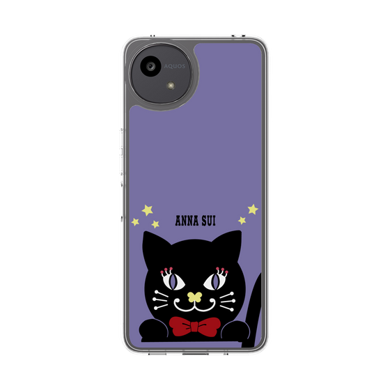 スリムプロテクションケース［ ANNA SUI - TITIとスター - パープル ］