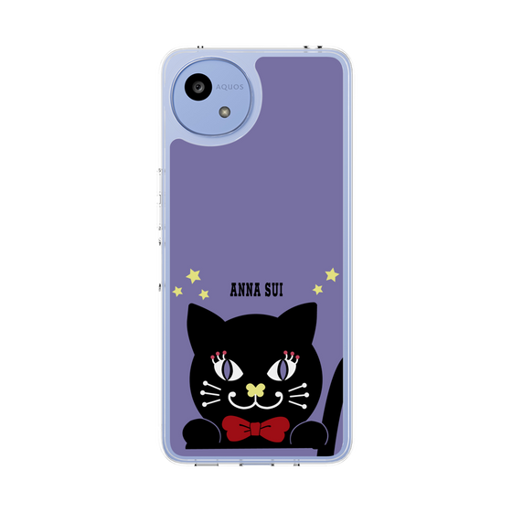 スリムプロテクションケース［ ANNA SUI - TITIとスター - パープル ］