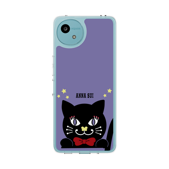 スリムプロテクションケース［ ANNA SUI - TITIとスター - パープル ］