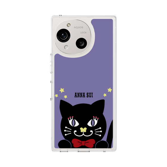 スリムプロテクションケース［ ANNA SUI - TITIとスター - パープル ］