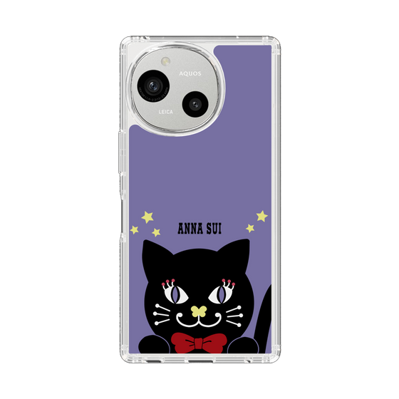 スリムプロテクションケース［ ANNA SUI - TITIとスター - パープル ］
