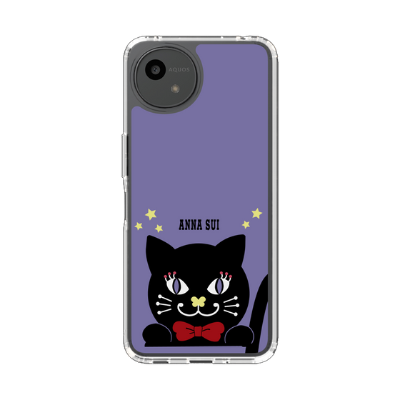 スリムプロテクションケース［ ANNA SUI - TITIとスター - パープル ］