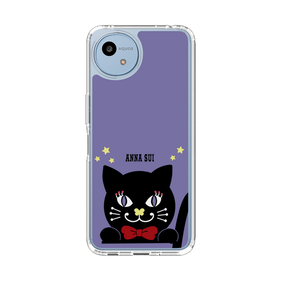 スリムプロテクションケース［ ANNA SUI - TITIとスター - パープル ］