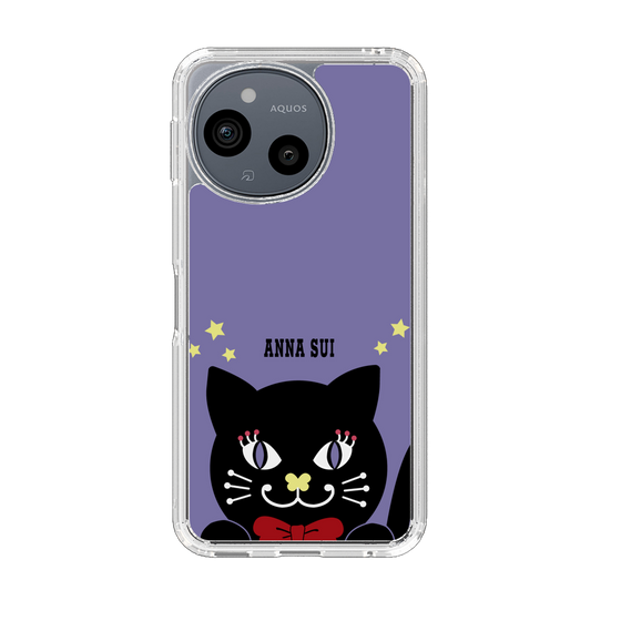 スリムプロテクションケース［ ANNA SUI - TITIとスター - パープル ］