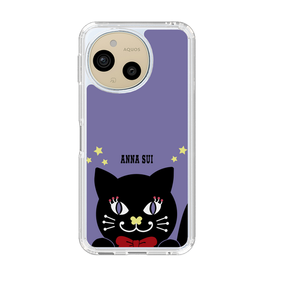 スリムプロテクションケース［ ANNA SUI - TITIとスター - パープル ］