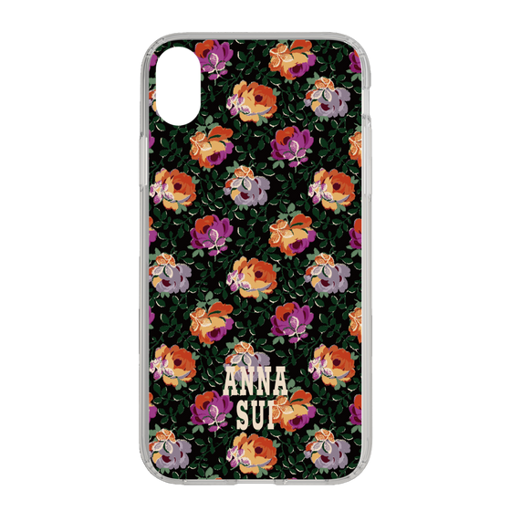 スリムプロテクションケース［ ANNA SUI - オンブルローズ ］