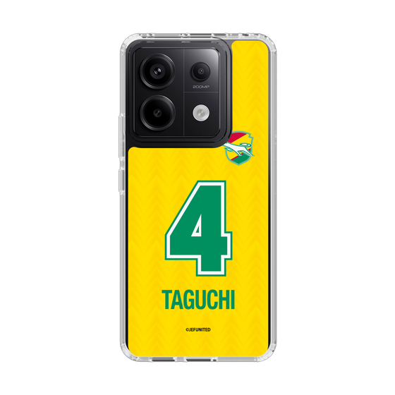 スリムプロテクションケース［ ジェフユナイテッド市原・千葉 - FP1st #4 TAGUCHI ］