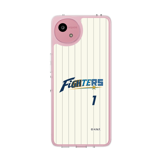 スリムプロテクションケース［ 北海道日本ハムファイターズ - 50周年限定ユニフォーム#1 SHINJO - 表 ］