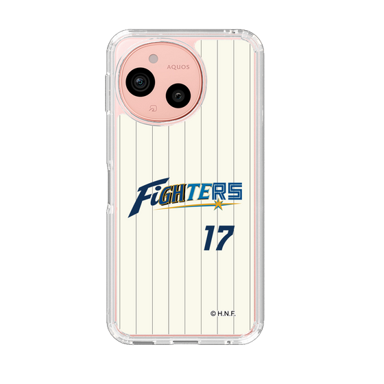 スリムプロテクションケース［ 北海道日本ハムファイターズ - 50周年限定ユニフォーム#17 ITOH - 表 ］