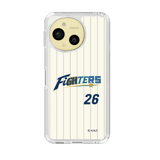 スリムプロテクションケース［ 北海道日本ハムファイターズ - 50周年限定ユニフォーム#26 TANAKA - 表 ］