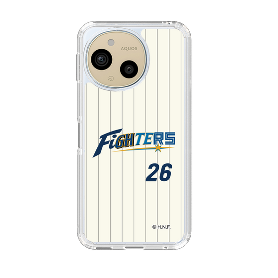 スリムプロテクションケース［ 北海道日本ハムファイターズ - 50周年限定ユニフォーム#26 TANAKA - 表 ］