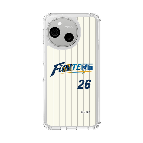 スリムプロテクションケース［ 北海道日本ハムファイターズ - 50周年限定ユニフォーム#26 TANAKA - 表 ］