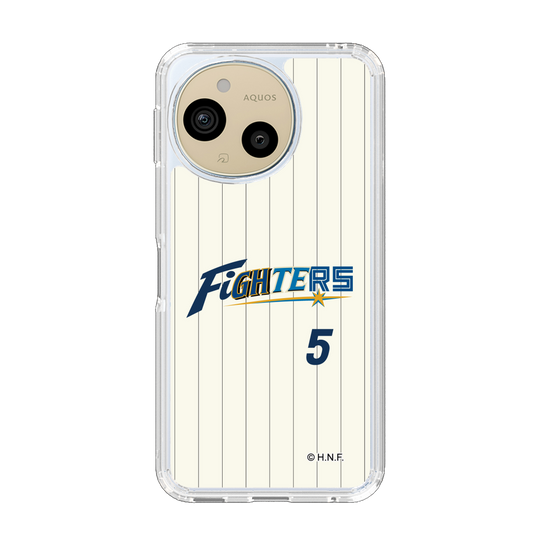 スリムプロテクションケース［ 北海道日本ハムファイターズ - 50周年限定ユニフォーム#5 NOMURA - 表 ］