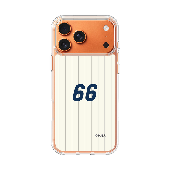 スリムプロテクションケース［ 北海道日本ハムファイターズ - 50周年限定ユニフォーム#66 MANNAMI ］
