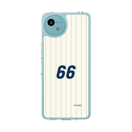 スリムプロテクションケース［ 北海道日本ハムファイターズ - 50周年限定ユニフォーム#66 MANNAMI ］