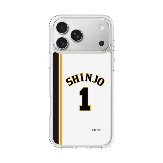 スリムプロテクションケース［ 北海道日本ハムファイターズ - 2004復刻レプリカ#1 SHINJO ］