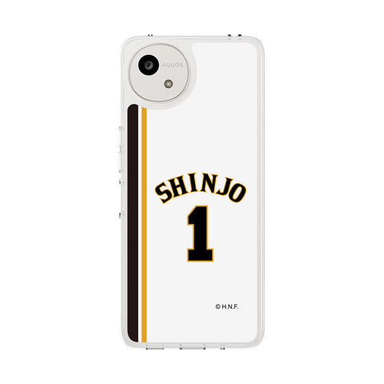 スリムプロテクションケース［ 北海道日本ハムファイターズ - 2004復刻レプリカ#1 SHINJO ］