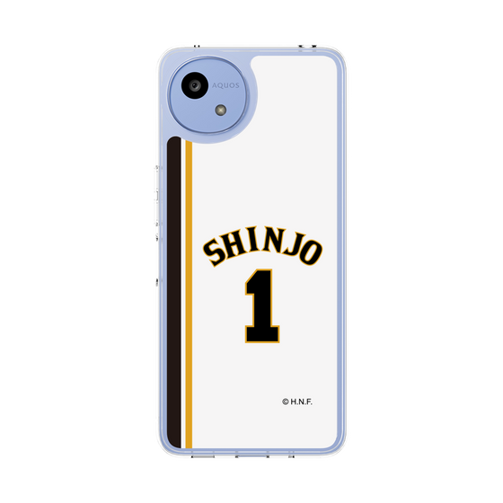 スリムプロテクションケース［ 北海道日本ハムファイターズ - 2004復刻レプリカ#1 SHINJO ］