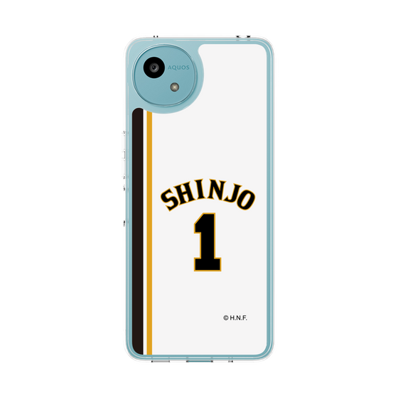 スリムプロテクションケース［ 北海道日本ハムファイターズ - 2004復刻レプリカ#1 SHINJO ］