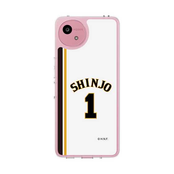 スリムプロテクションケース［ 北海道日本ハムファイターズ - 2004復刻レプリカ#1 SHINJO ］