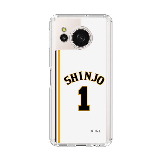 スリムプロテクションケース［ 北海道日本ハムファイターズ - 2004復刻レプリカ#1 SHINJO ］