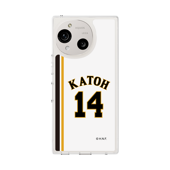 スリムプロテクションケース［ 北海道日本ハムファイターズ - 2004復刻レプリカ#14 KATOH ］