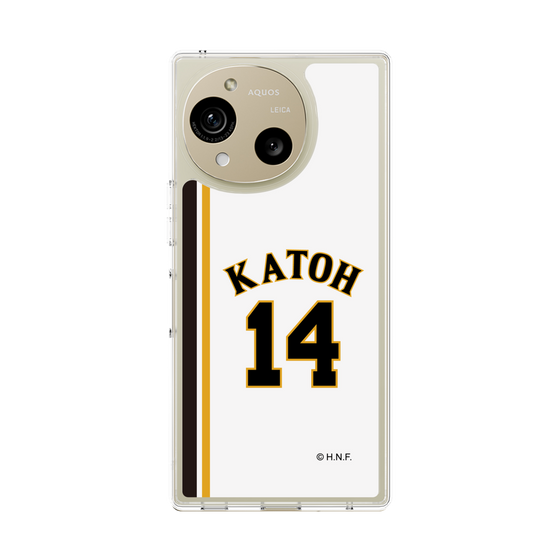 スリムプロテクションケース［ 北海道日本ハムファイターズ - 2004復刻レプリカ#14 KATOH ］