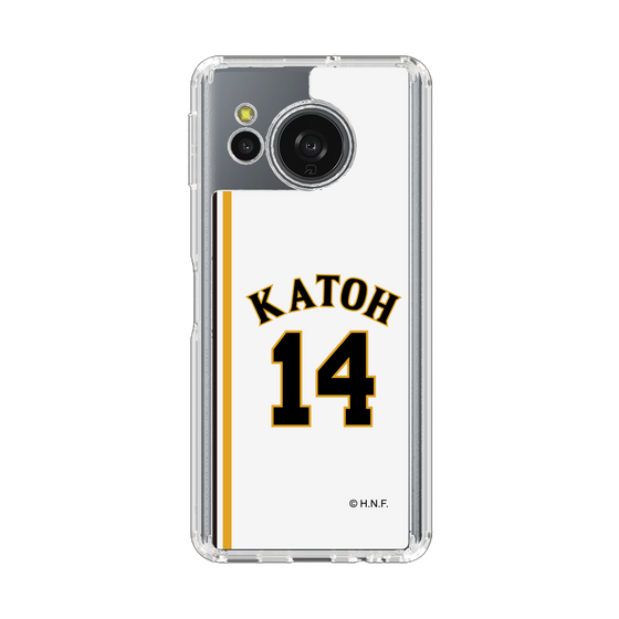 スリムプロテクションケース［ 北海道日本ハムファイターズ - 2004復刻レプリカ#14 KATOH ］