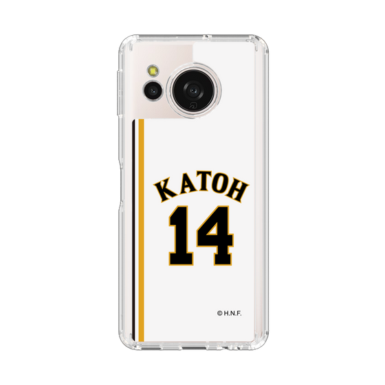 スリムプロテクションケース［ 北海道日本ハムファイターズ - 2004復刻レプリカ#14 KATOH ］