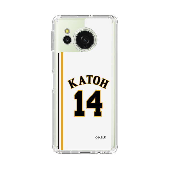 スリムプロテクションケース［ 北海道日本ハムファイターズ - 2004復刻レプリカ#14 KATOH ］
