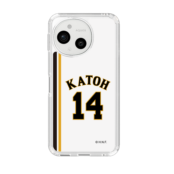 スリムプロテクションケース［ 北海道日本ハムファイターズ - 2004復刻レプリカ#14 KATOH ］