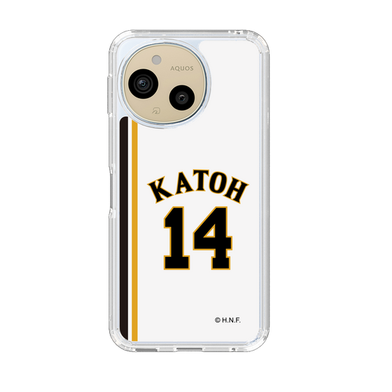スリムプロテクションケース［ 北海道日本ハムファイターズ - 2004復刻レプリカ#14 KATOH ］