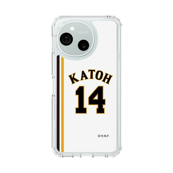 スリムプロテクションケース［ 北海道日本ハムファイターズ - 2004復刻レプリカ#14 KATOH ］
