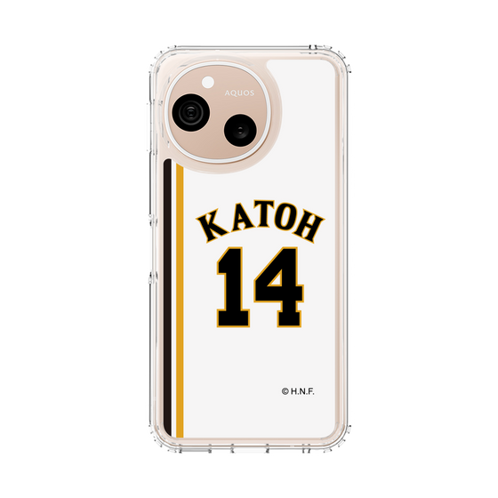 スリムプロテクションケース［ 北海道日本ハムファイターズ - 2004復刻レプリカ#14 KATOH ］