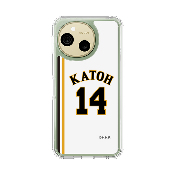 スリムプロテクションケース［ 北海道日本ハムファイターズ - 2004復刻レプリカ#14 KATOH ］