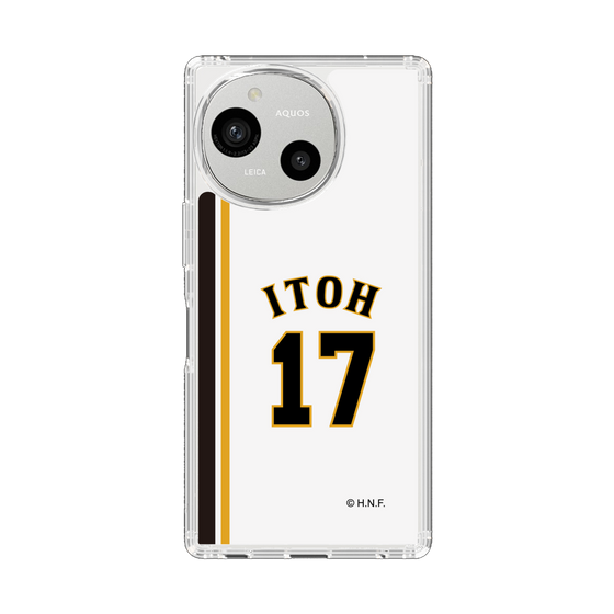 スリムプロテクションケース［ 北海道日本ハムファイターズ - 2004復刻レプリカ#17 ITOH ］