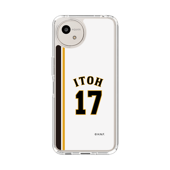 スリムプロテクションケース［ 北海道日本ハムファイターズ - 2004復刻レプリカ#17 ITOH ］