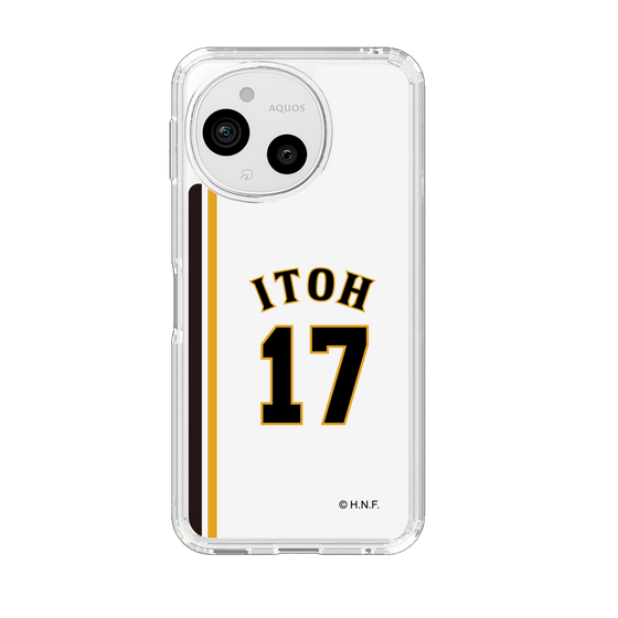 スリムプロテクションケース［ 北海道日本ハムファイターズ - 2004復刻レプリカ#17 ITOH ］