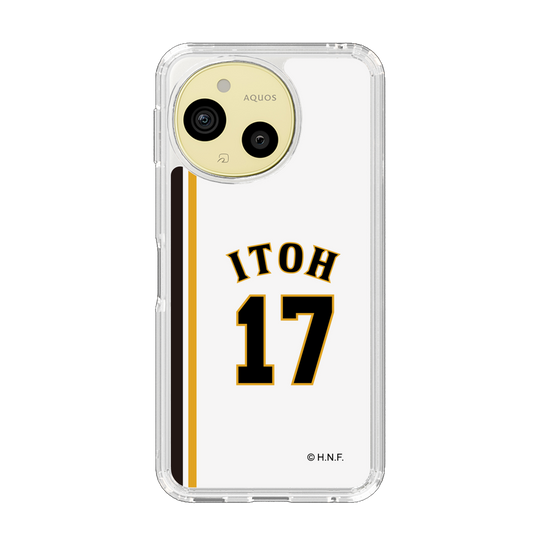 スリムプロテクションケース［ 北海道日本ハムファイターズ - 2004復刻レプリカ#17 ITOH ］