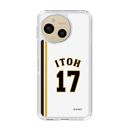 スリムプロテクションケース［ 北海道日本ハムファイターズ - 2004復刻レプリカ#17 ITOH ］