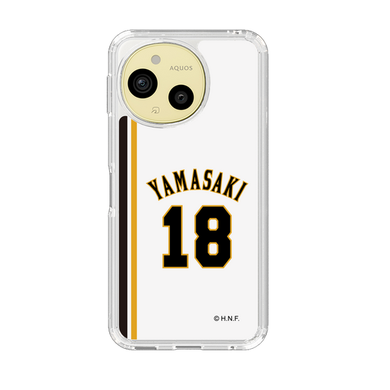 スリムプロテクションケース［ 北海道日本ハムファイターズ - 2004復刻レプリカ#18 YAMASAKI ］