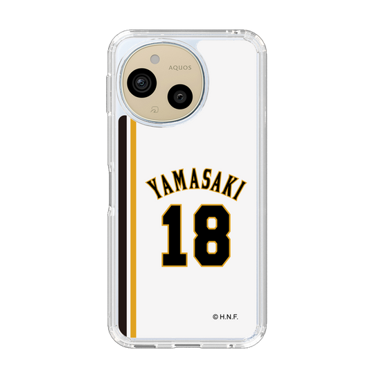 スリムプロテクションケース［ 北海道日本ハムファイターズ - 2004復刻レプリカ#18 YAMASAKI ］