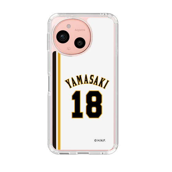 スリムプロテクションケース［ 北海道日本ハムファイターズ - 2004復刻レプリカ#18 YAMASAKI ］