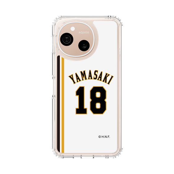 スリムプロテクションケース［ 北海道日本ハムファイターズ - 2004復刻レプリカ#18 YAMASAKI ］