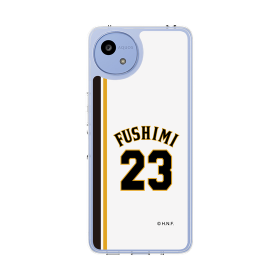 スリムプロテクションケース［ 北海道日本ハムファイターズ - 2004復刻レプリカ#23 FUSHIMI ］
