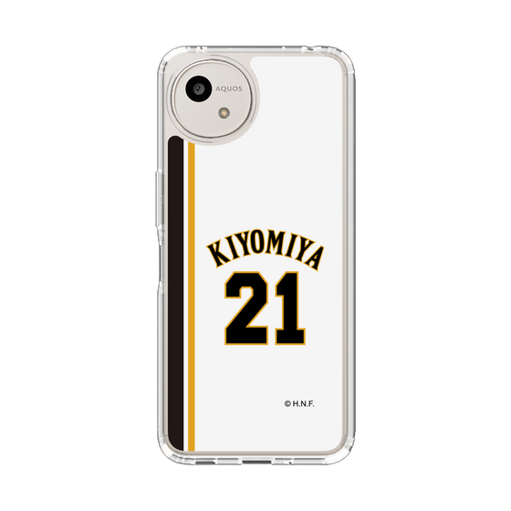 スリムプロテクションケース［ 北海道日本ハムファイターズ - 2004復刻レプリカ#21 KIYOMIYA ］